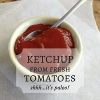 how to make ketchup from fresh tomatoes
