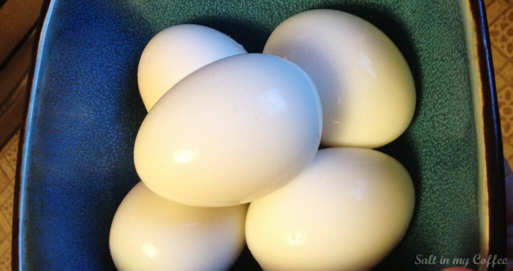 how long to boil duck eggs