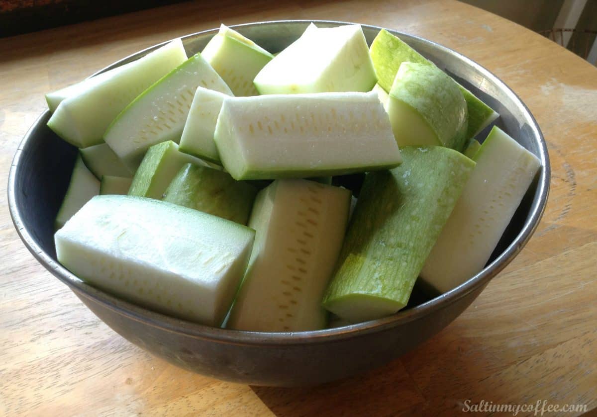 freezing zucchini for baking