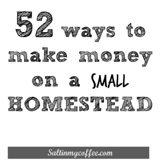 52 Ways To Make Money On A Small Homestead Salt In My Coffee - 