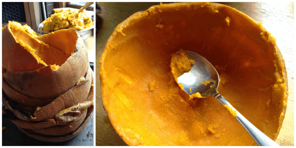 how to roast and freeze pumpkin