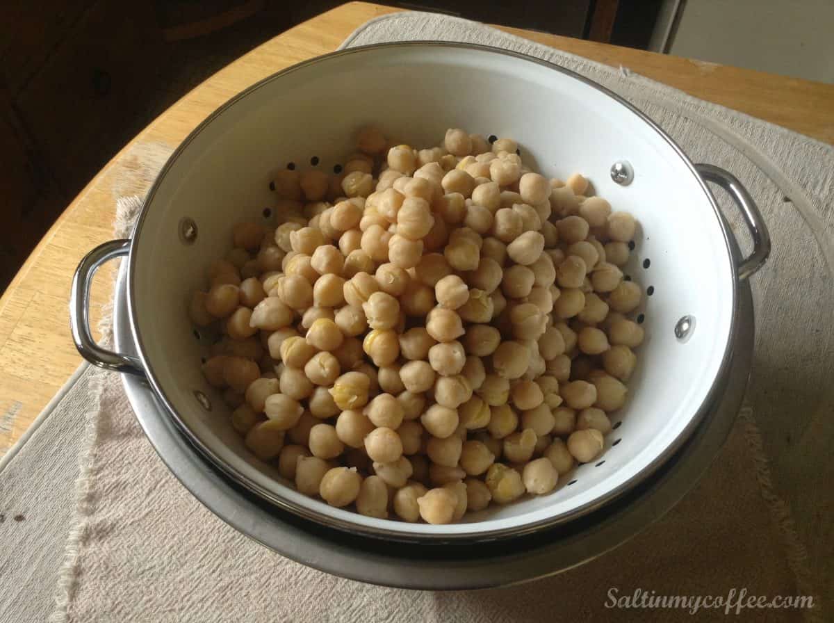 how to cook garbanzo beans (chickpeas) in the instant pot