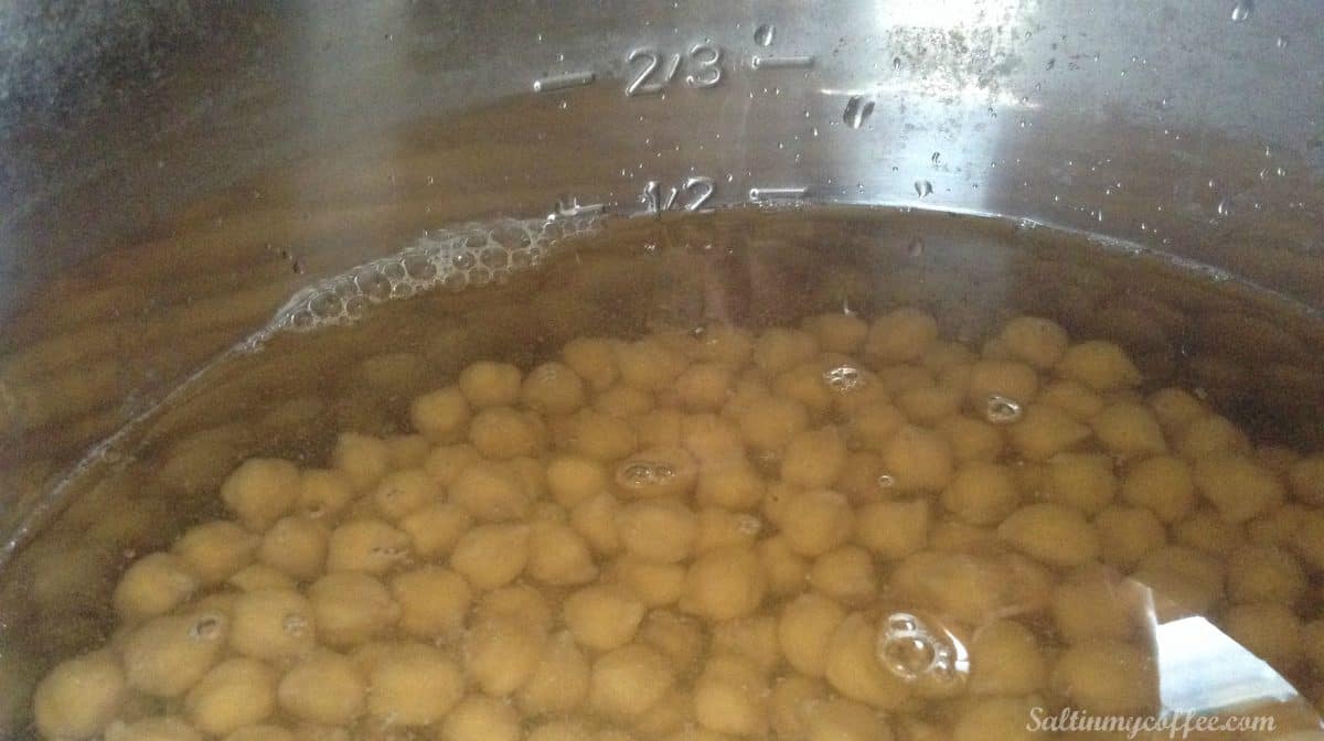 garbanzo beans in the instant pot
