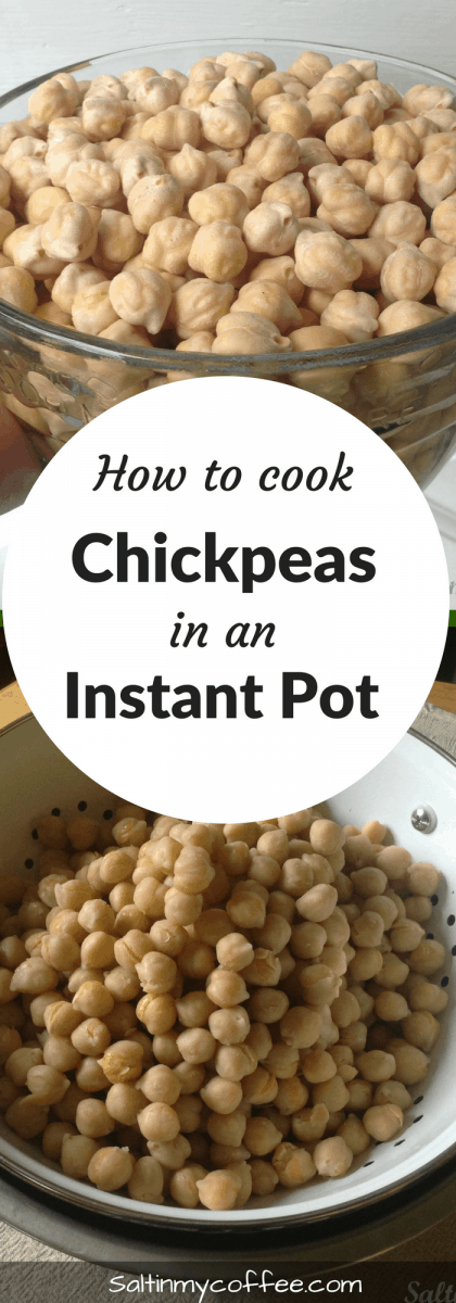 how to cook chickpeas in an instant pot