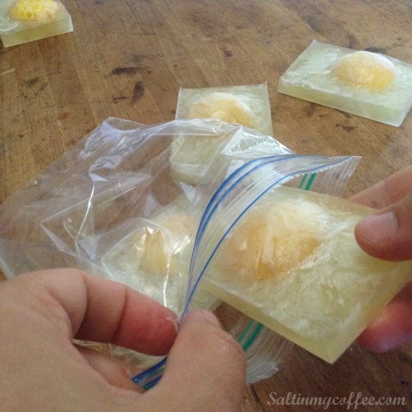 The best way to freeze eggs
