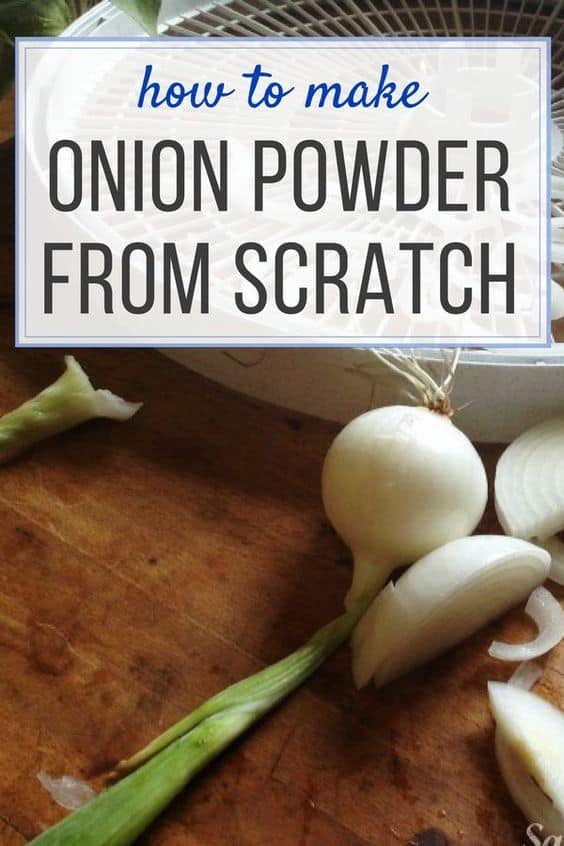 how to make onion powder from scratch