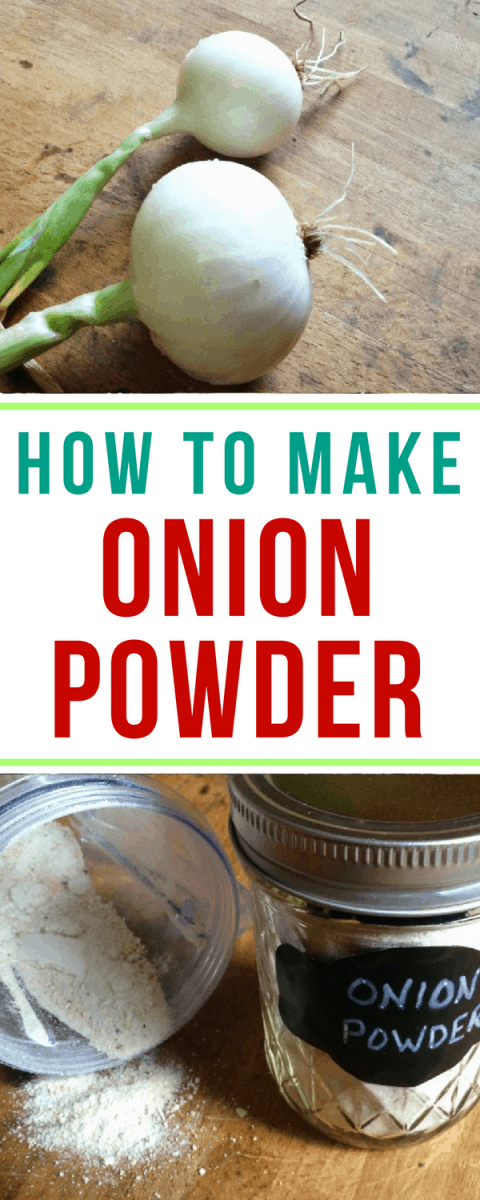 how to make onion powder