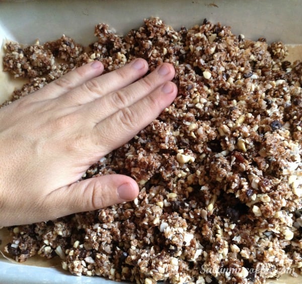 homemade paleo granola bars