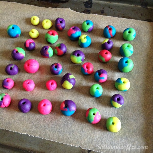 play dough beads