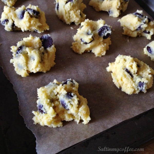 coconut flour chocolate chip cookie dough