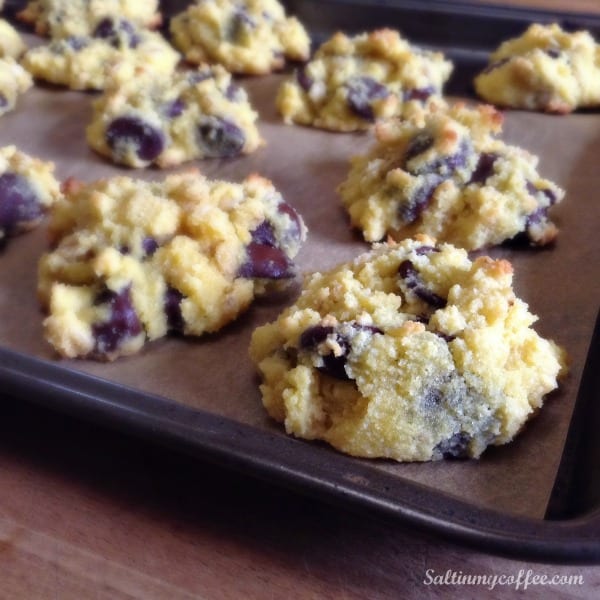 coconut flour chocolate chip cookies