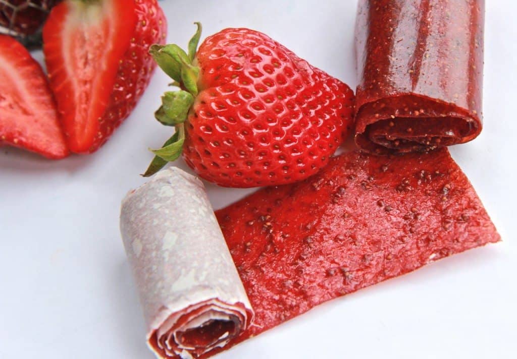 strawberry fruit roll-ups
