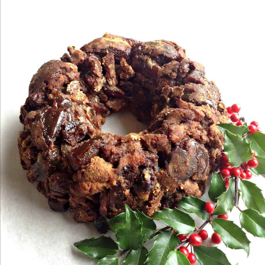 boozy paleo fruitcake