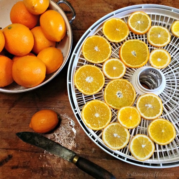 how to dry lemons for garlands