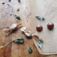 horehound lozenges with honey and grapefruit