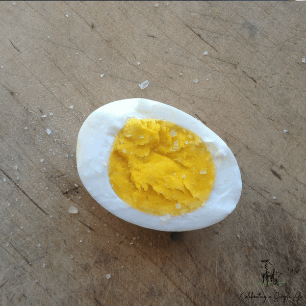 freezing hard boiled egg yolks