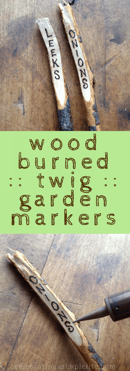 Wood Burned Garden Markers - 3 Winks Design  Wood burning techniques,  Garden markers, Wood burning