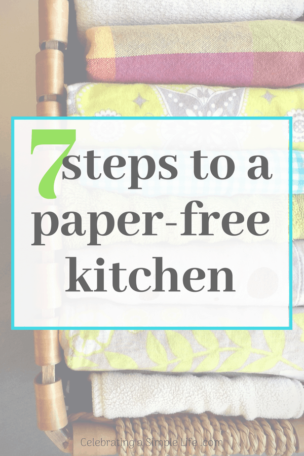 7 steps to a paper free kitchen