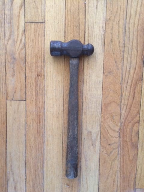 Older blacksmith hammer