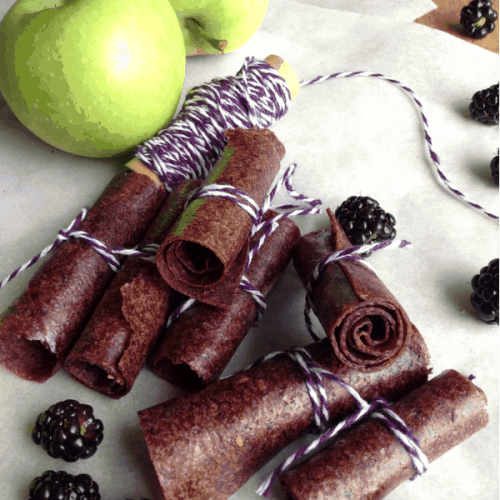 blackberry apple fruit leather recipe