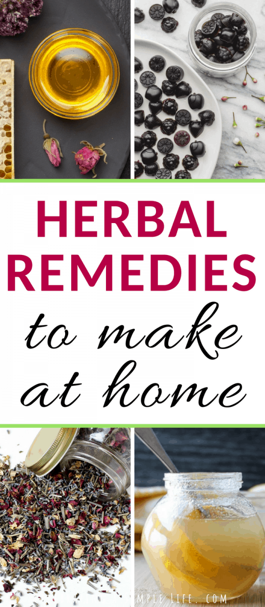 herbal remedies you can make at home