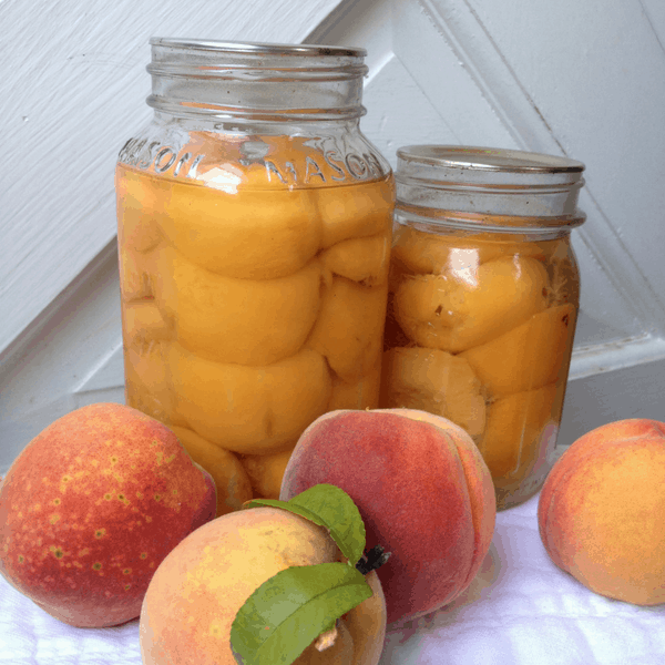 how to can peaches