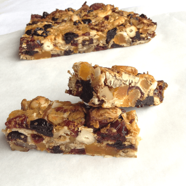 grain free dried fruit and nut bars