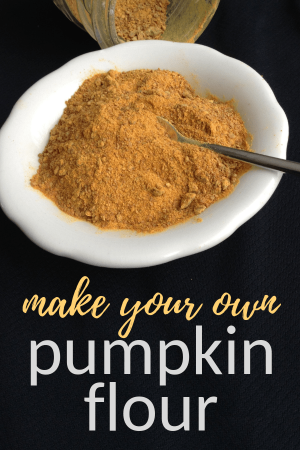 make your own pumpkin flour