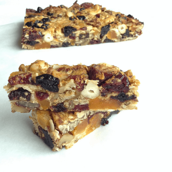 paleo dried fruit and nut bars