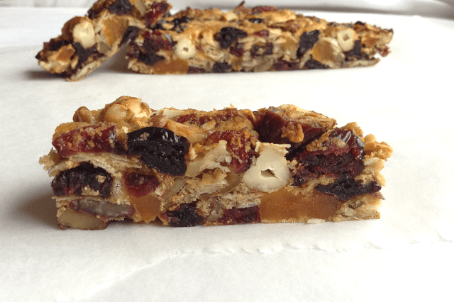 paleo fruit and nut bars