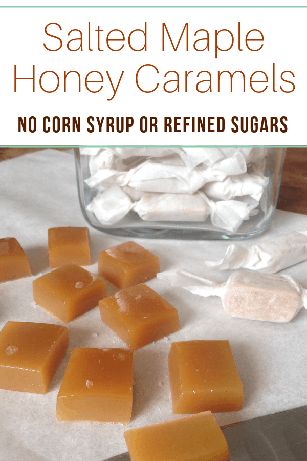 salted maple honey caramels recipe