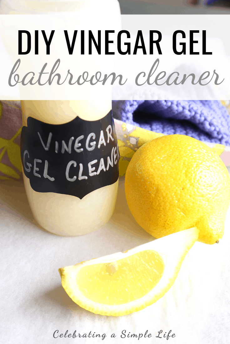 Lemon Orange Peel and Vinegar Cleaner (with Printable Label) - Happy Simple  Living