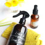 lime and lemongrass essential oil room spray