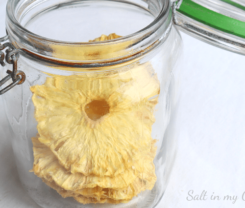how to make perfect dried pineapple rings