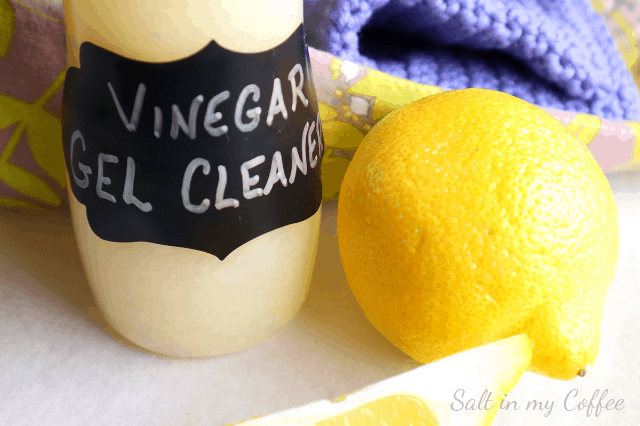 natural diy vinegar gel cleaner