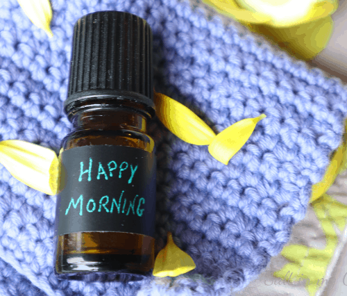essential oil roller bottle recipe for mornings