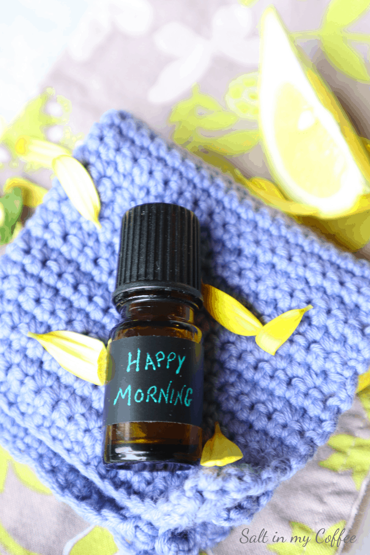 essential oil roller bottle recipe for mornings