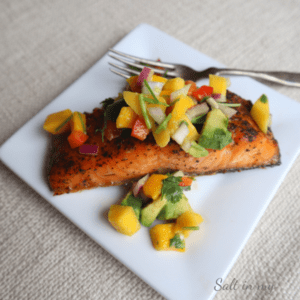 grilled salmon with mango salsa recipe