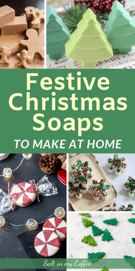 DIY Christmas Tree Goat Milk Soap