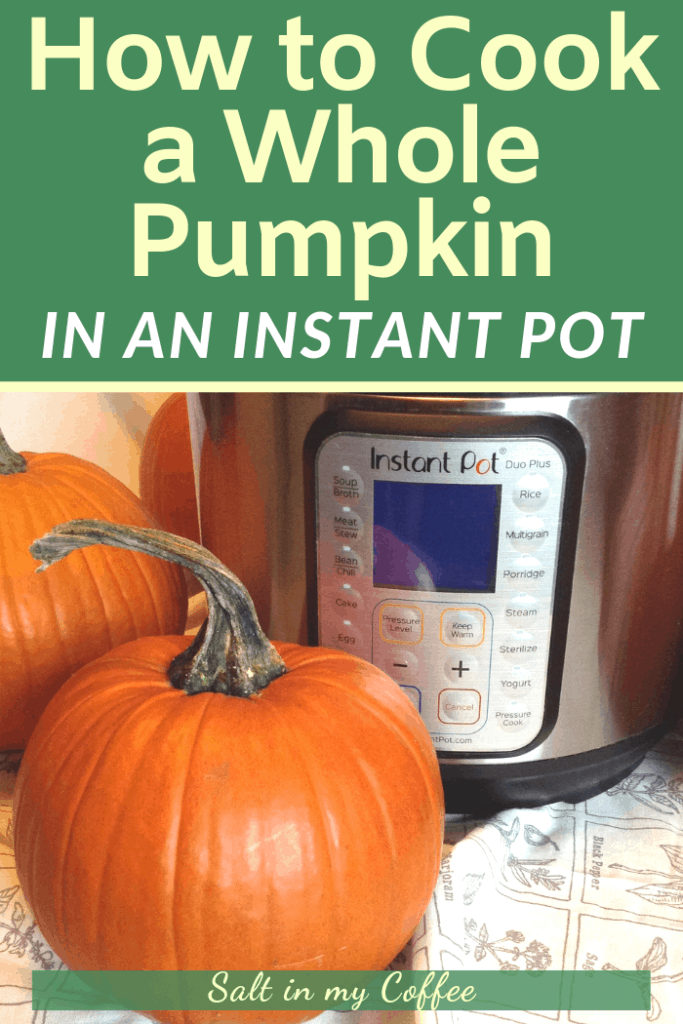 how to cook a whole pumpkin in an instant pot