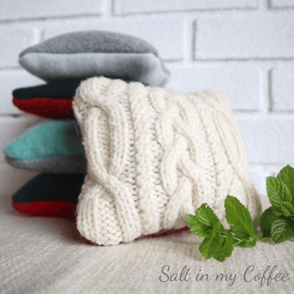 Reusable handmade heating packs