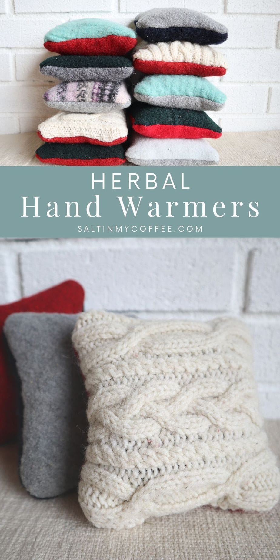 Handmade Herbal Heating Packs - Salt in my Coffee