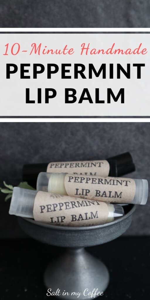 Handmade Peppermint Lip Balm