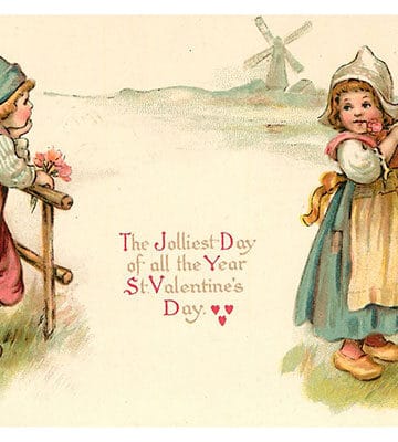 printable vintage valentines