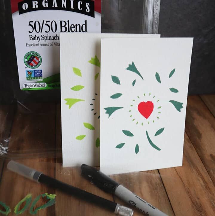 How To Make Stencils From Old Lettuce Tubs Salt In My Coffee how-to-make-stencils-from-old-lettuce-tubs-salt-in-my-coffee