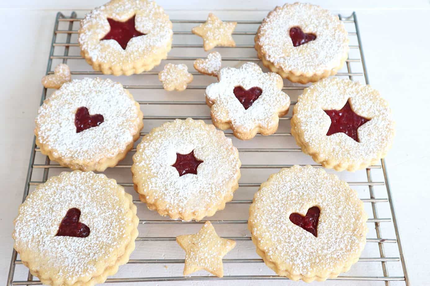 Classic Linzer Cookies - Salt in my Coffee