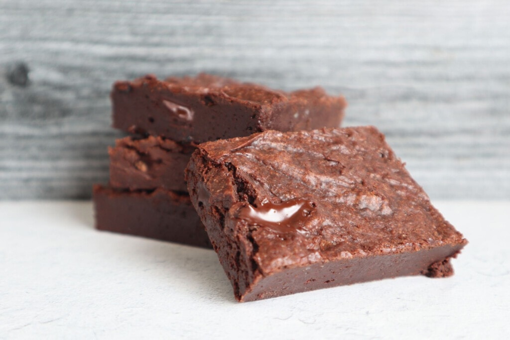 Fudgy Einkorn brownies