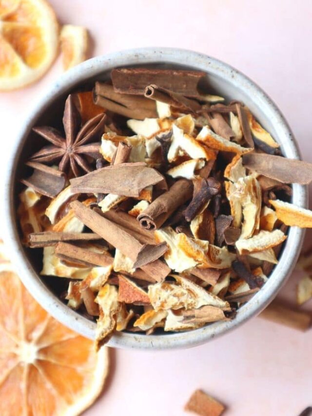 Christmas DIY Orange Spice Christmas Potpourri Salt in my Coffee
