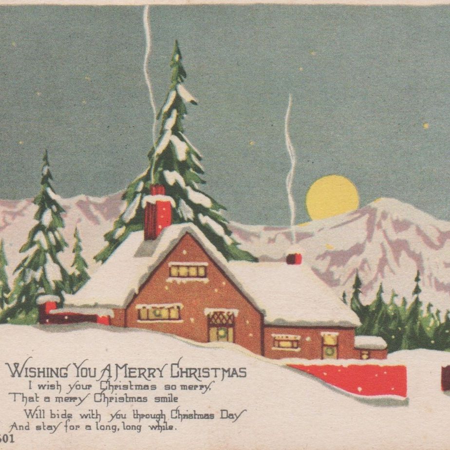 Free Printable Vintage Christmas Cards Salt in my Coffee