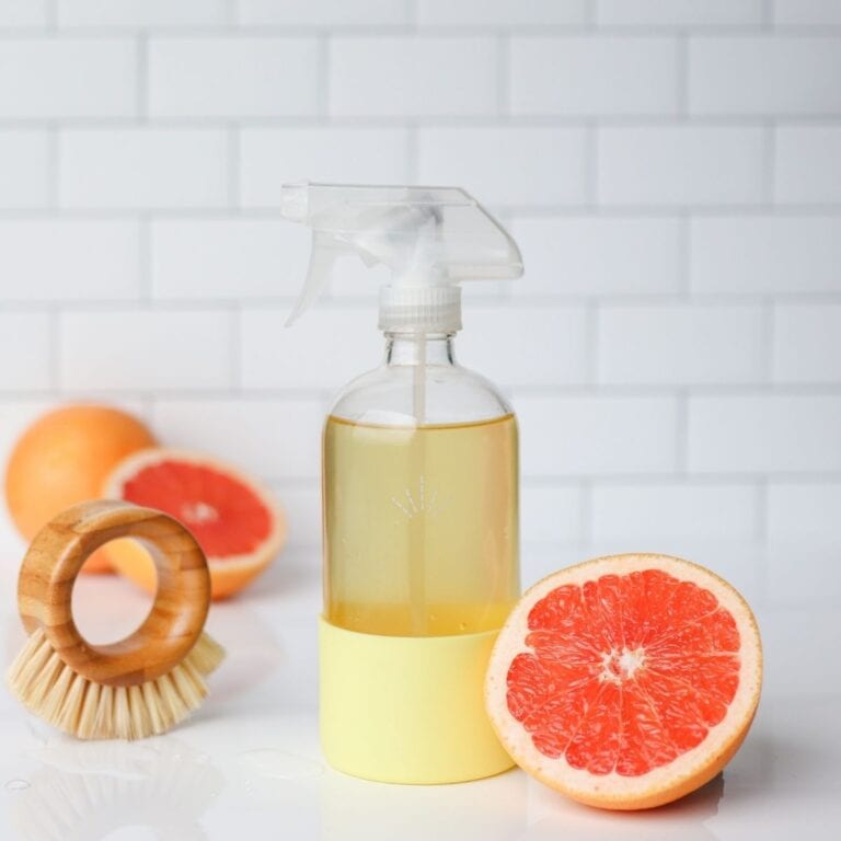 DIY Grapefruit Vinegar Cleaner Salt in my Coffee